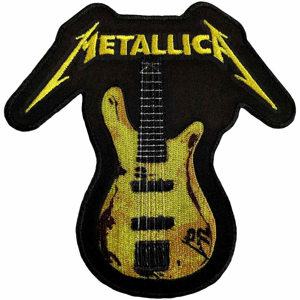 Metallica - Robb Bass Patch - Schwarz/Gelb